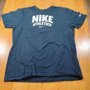 The Nike Tee Men's XL Athletic Cut Blue Short Sleeve Tee Shirt